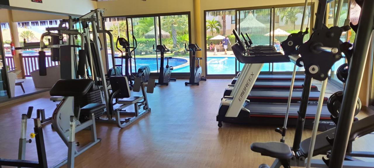 Paraiso Frente Mar!! 04 Pessoas-Pe Na Areia Vg Sun Cumbuco-Hidro, Sauna, Academia, Piscina,Cozinha Completa, Wifi, Parquinho Infantil Экстерьер фото