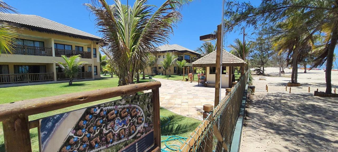 Paraiso Frente Mar!! 04 Pessoas-Pe Na Areia Vg Sun Cumbuco-Hidro, Sauna, Academia, Piscina,Cozinha Completa, Wifi, Parquinho Infantil Экстерьер фото