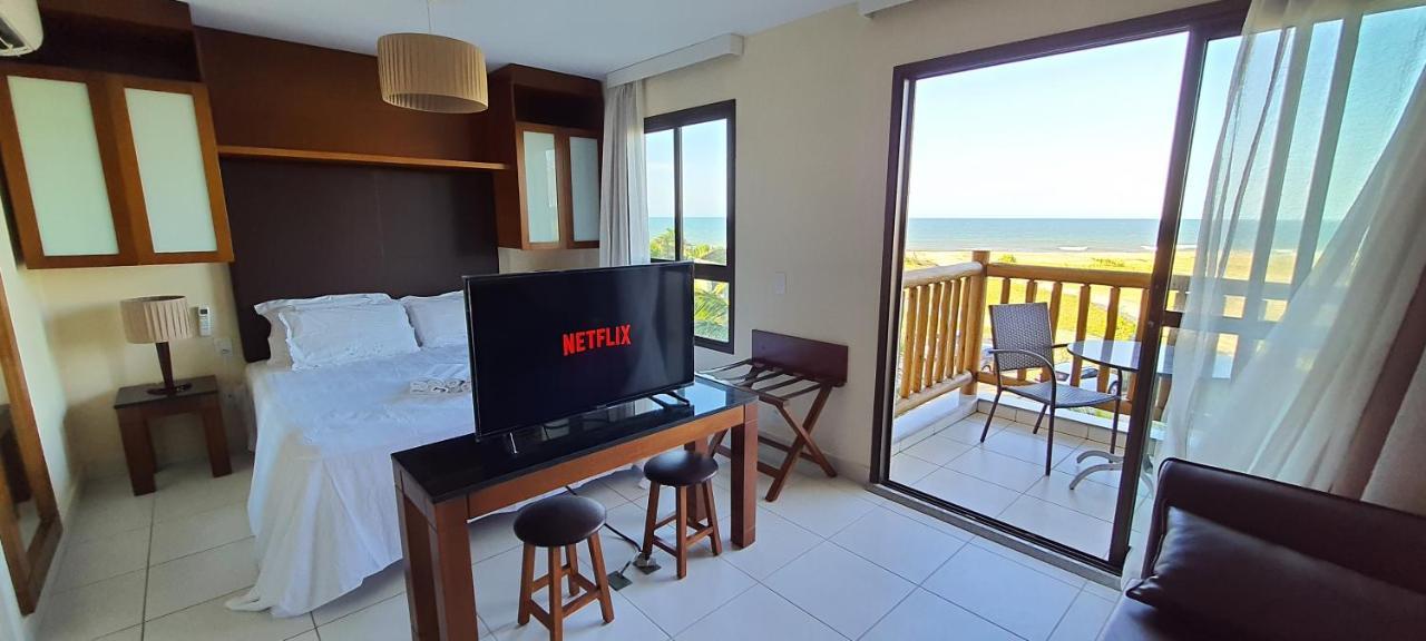 Paraiso Frente Mar!! 04 Pessoas-Pe Na Areia Vg Sun Cumbuco-Hidro, Sauna, Academia, Piscina,Cozinha Completa, Wifi, Parquinho Infantil Экстерьер фото